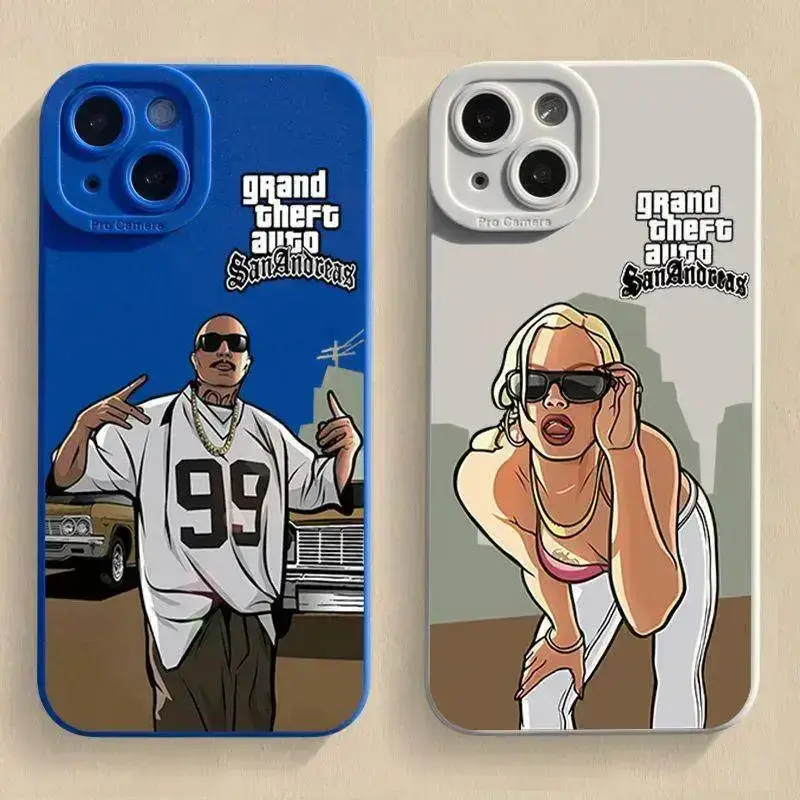 Grand Theft Auto San Andreas iPhone Case Collection