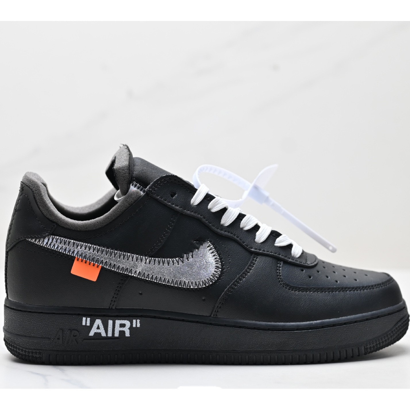 Company-Level Af1 Three-Party Joint Sneakers Men's Off Air Force One Air Cushion Running Sneakers Silver Label Commuter Shoes QC-foto från 1688 på Qualit.ly