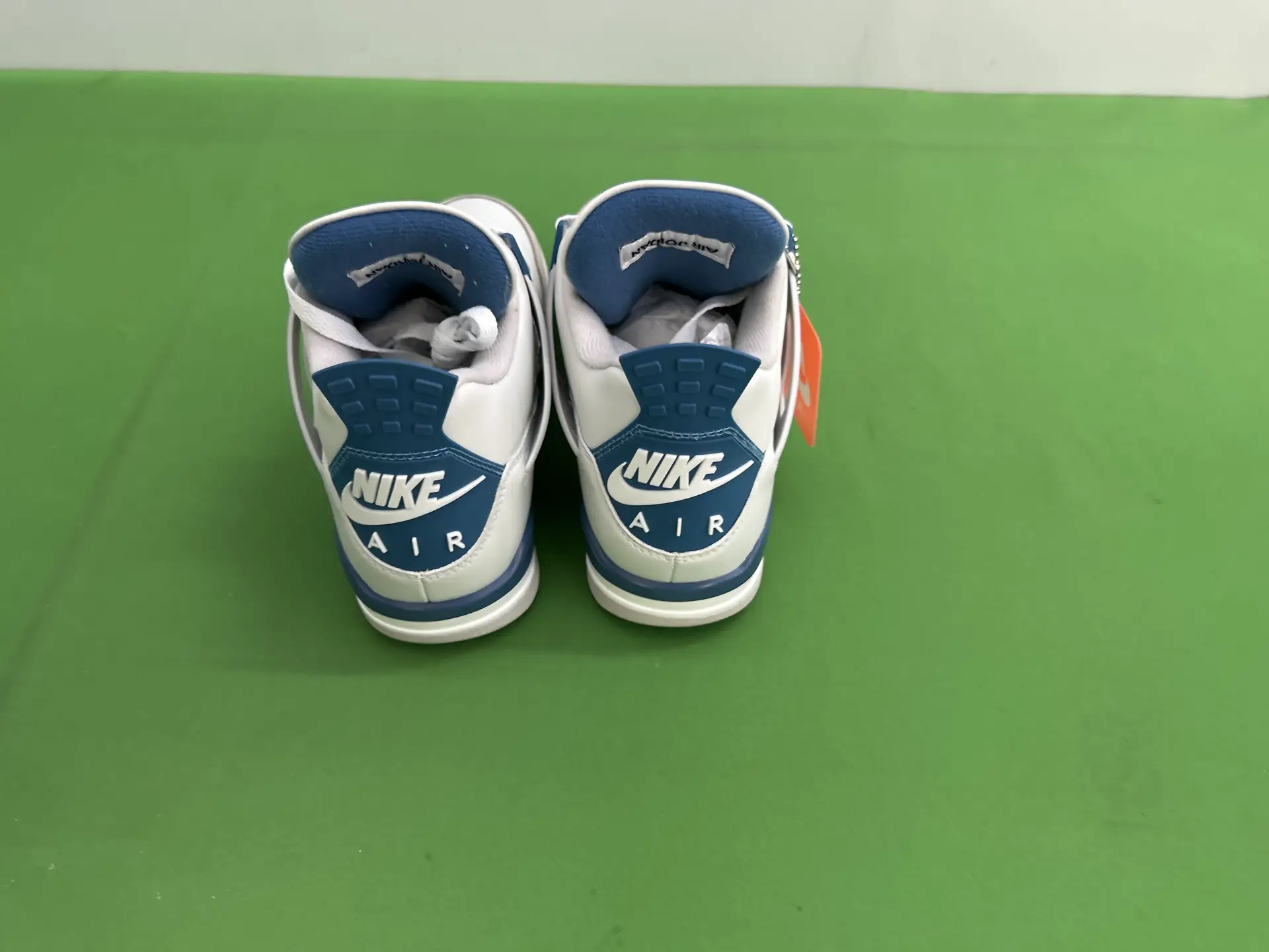 Nike Air Jordan 4 White Blue