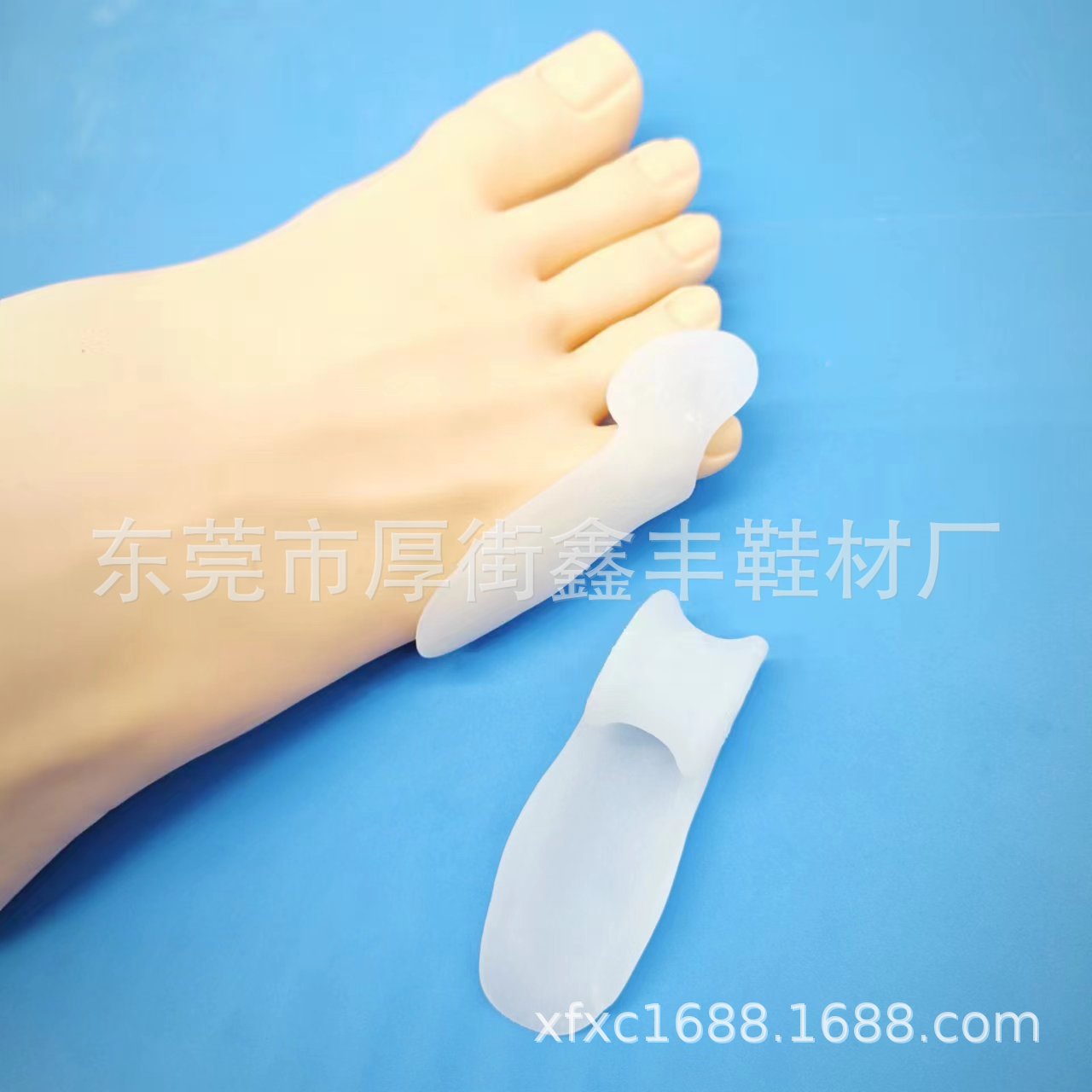 Single Hole Toe Split sebs Silicone Small Toe Split Hallux Valgus Orthotic Small Thumb Protective Cover