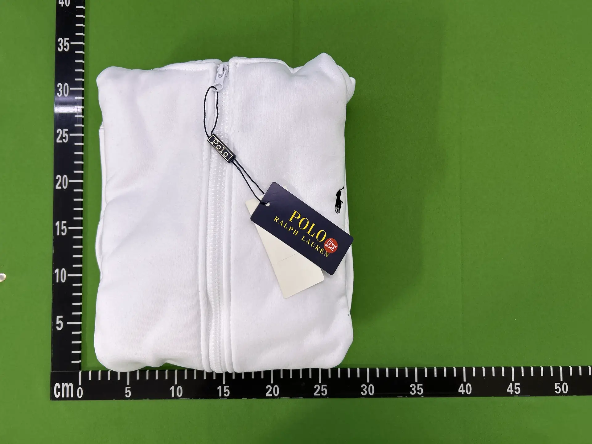 Polo Ralph Lauren Full Zip Hoodie White