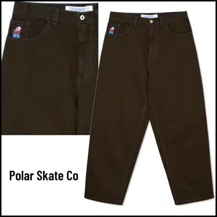 Spring and Autumn New American Street Fashion Jnco Jeans Y2K Casual Hip-Hop Brown Loose Jeans Skateboard
