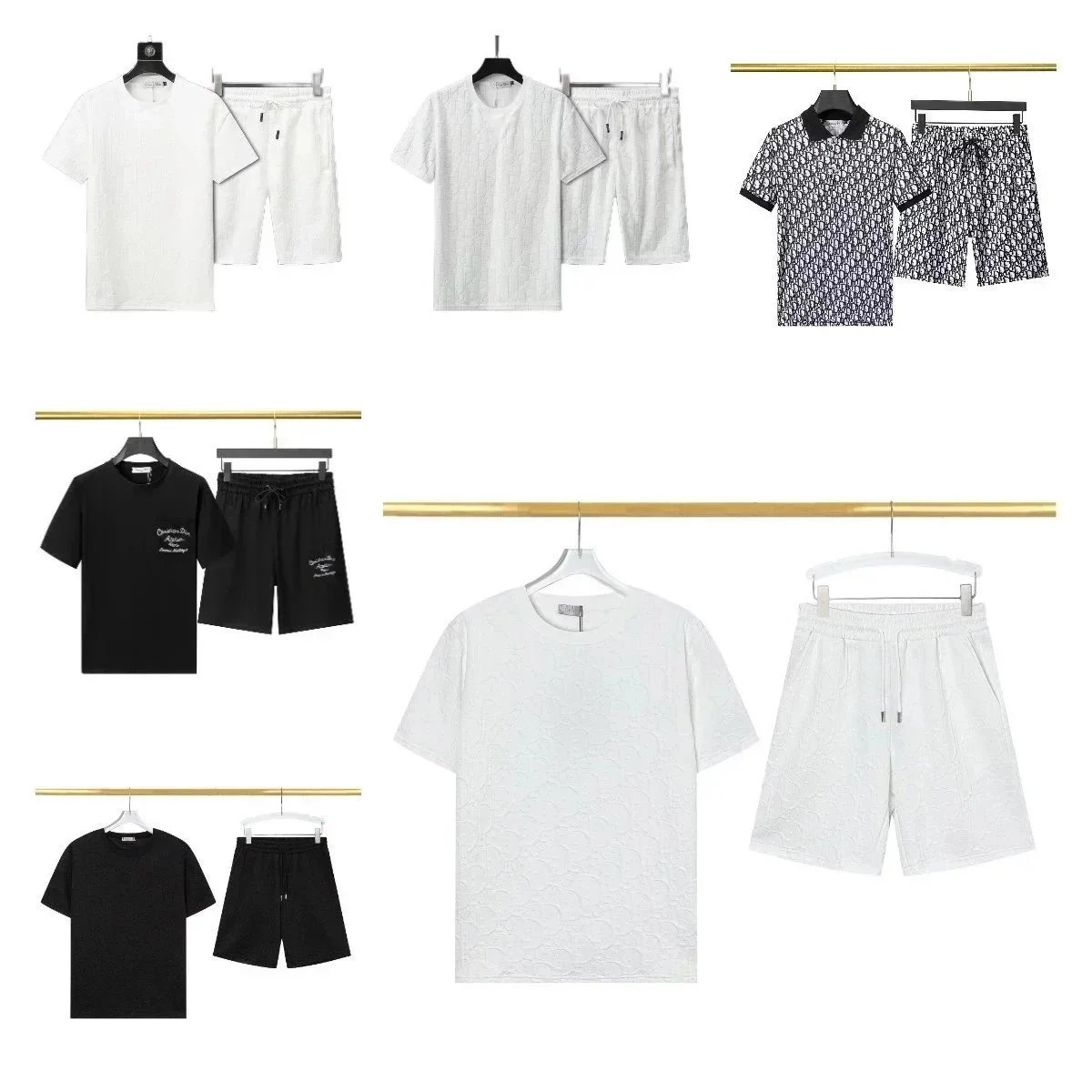 Christian Dior T-shirt and shorts set