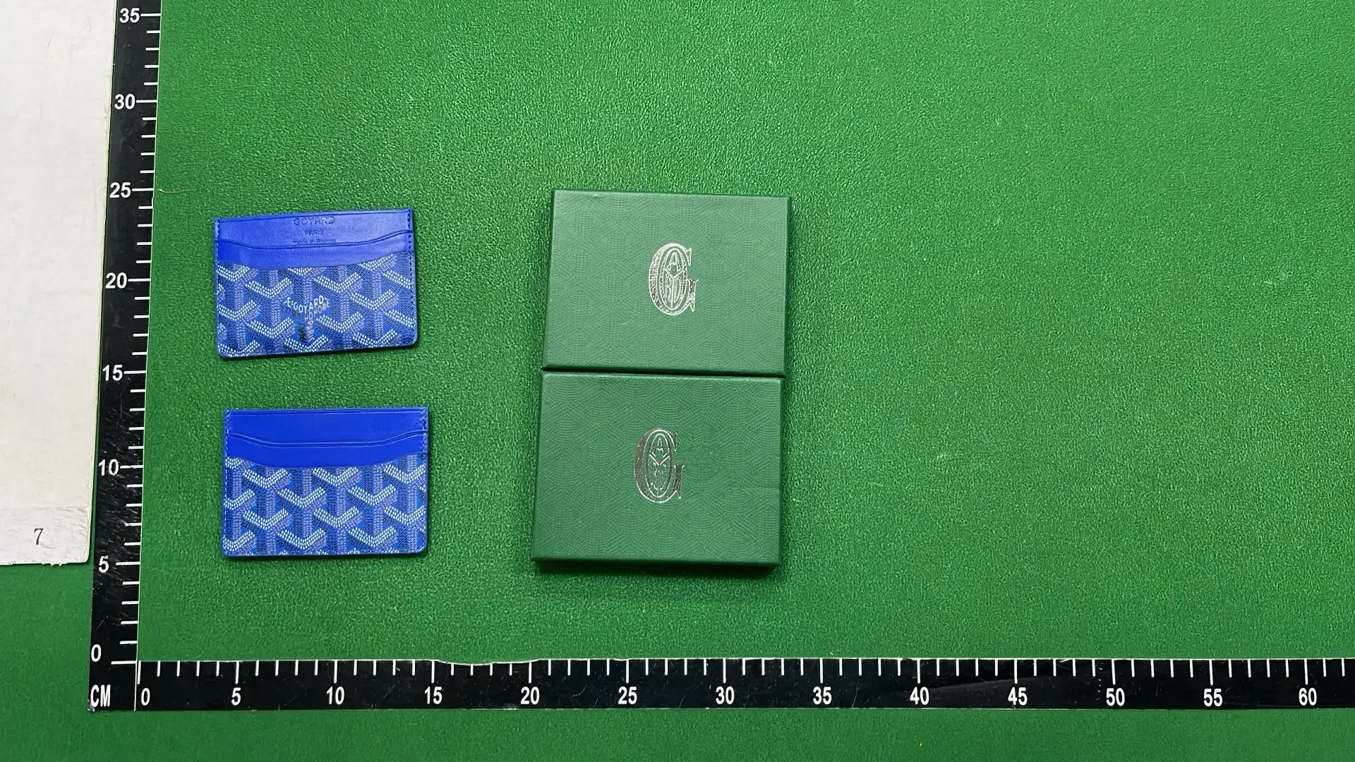 Goyard Saint Sulpice Card Holder Blue