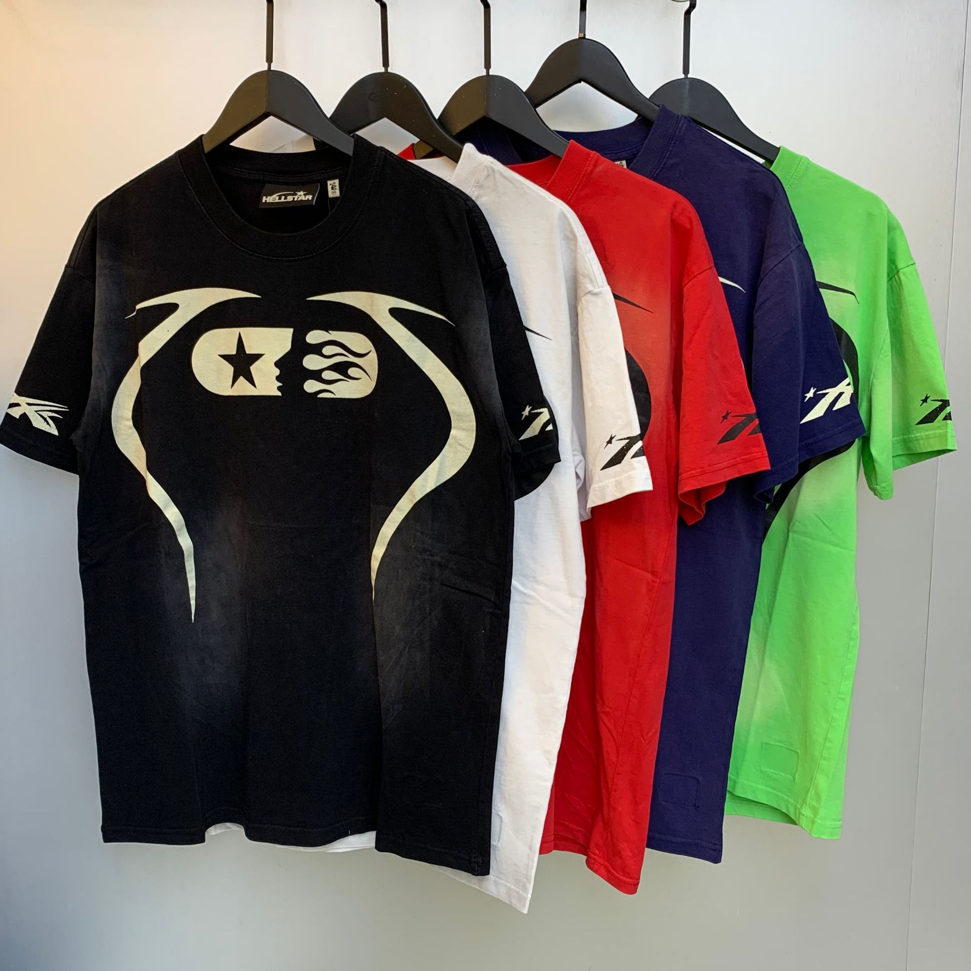 2024 Summer New American Trendy Brand Men's and Women's Couple's Clothing Large Size Loose Pullover Short-Sleeved T-Shirt Youth Tee Foto QC de 1688 na Qualit.ly