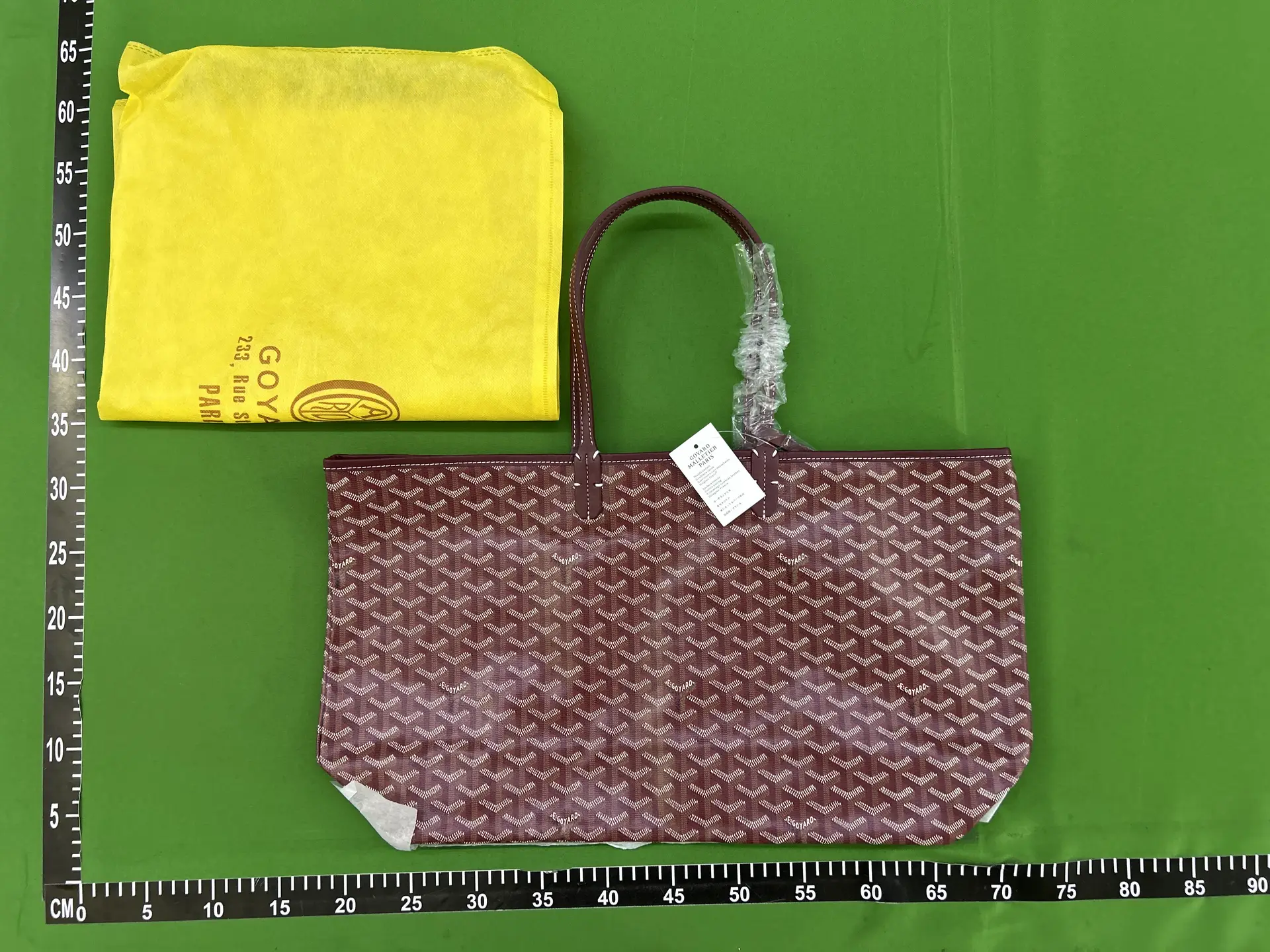 Goyard Saint Louis Tote Bag Burgundy