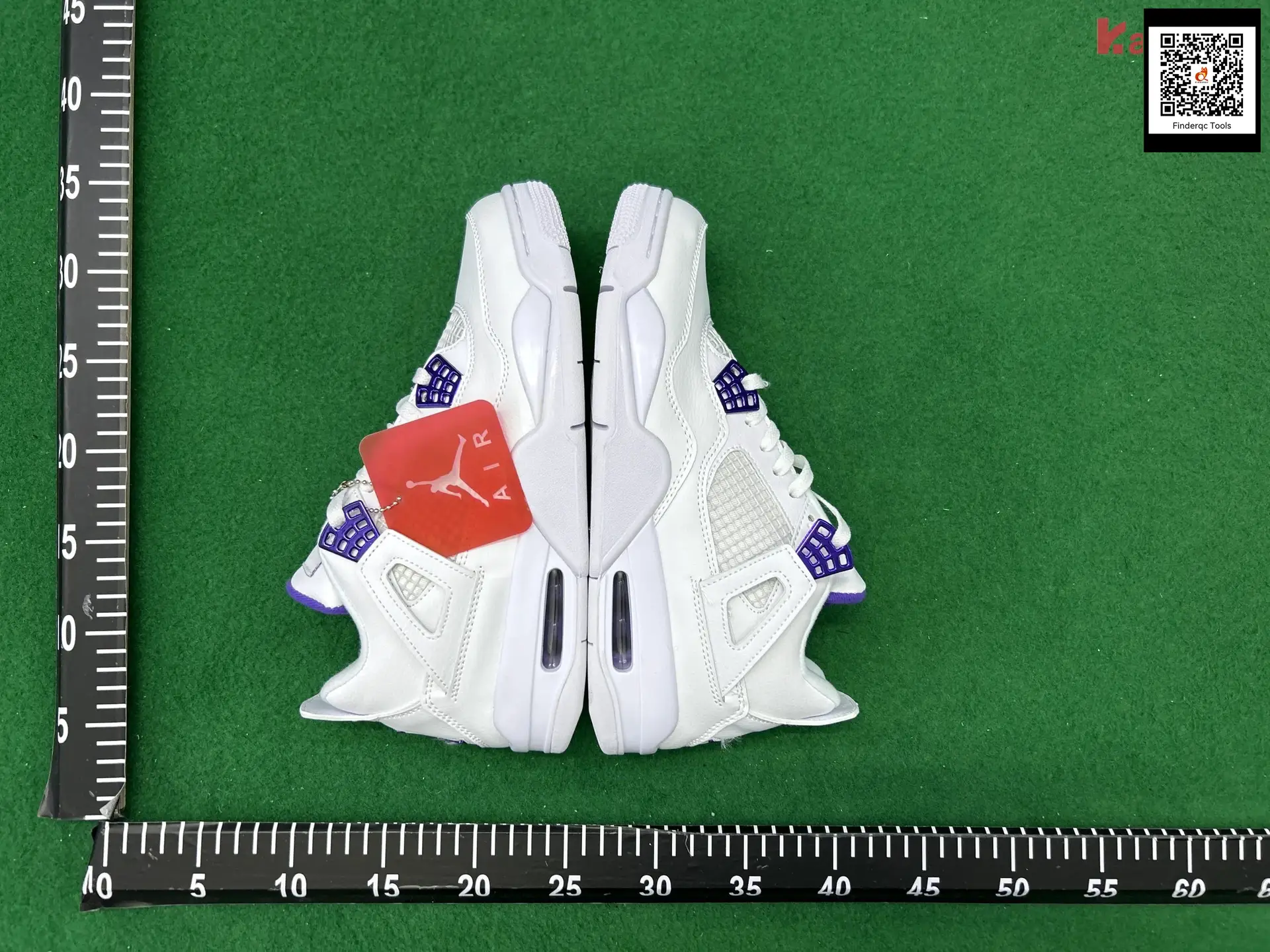 Jordan 4 Retro White Purple