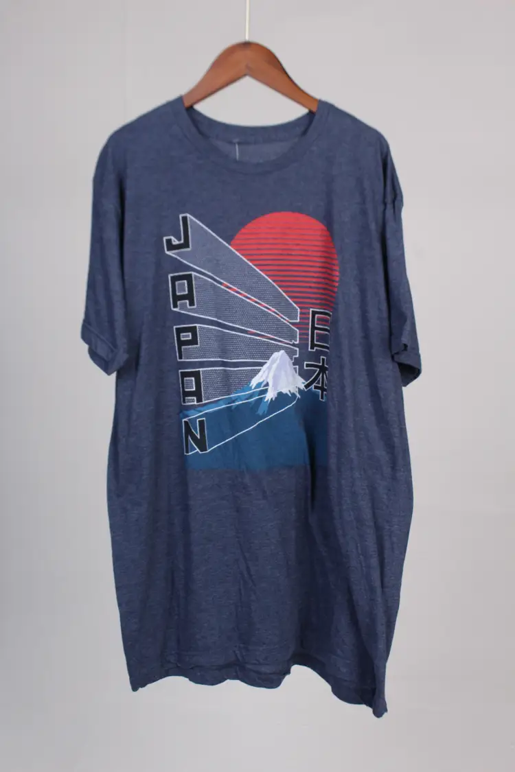 Xt288 Vintage T-Shirt American Version Street Style Hip-Hop Large Plate Type Loose Men's and Women's Round Neck Print Short Sleeves