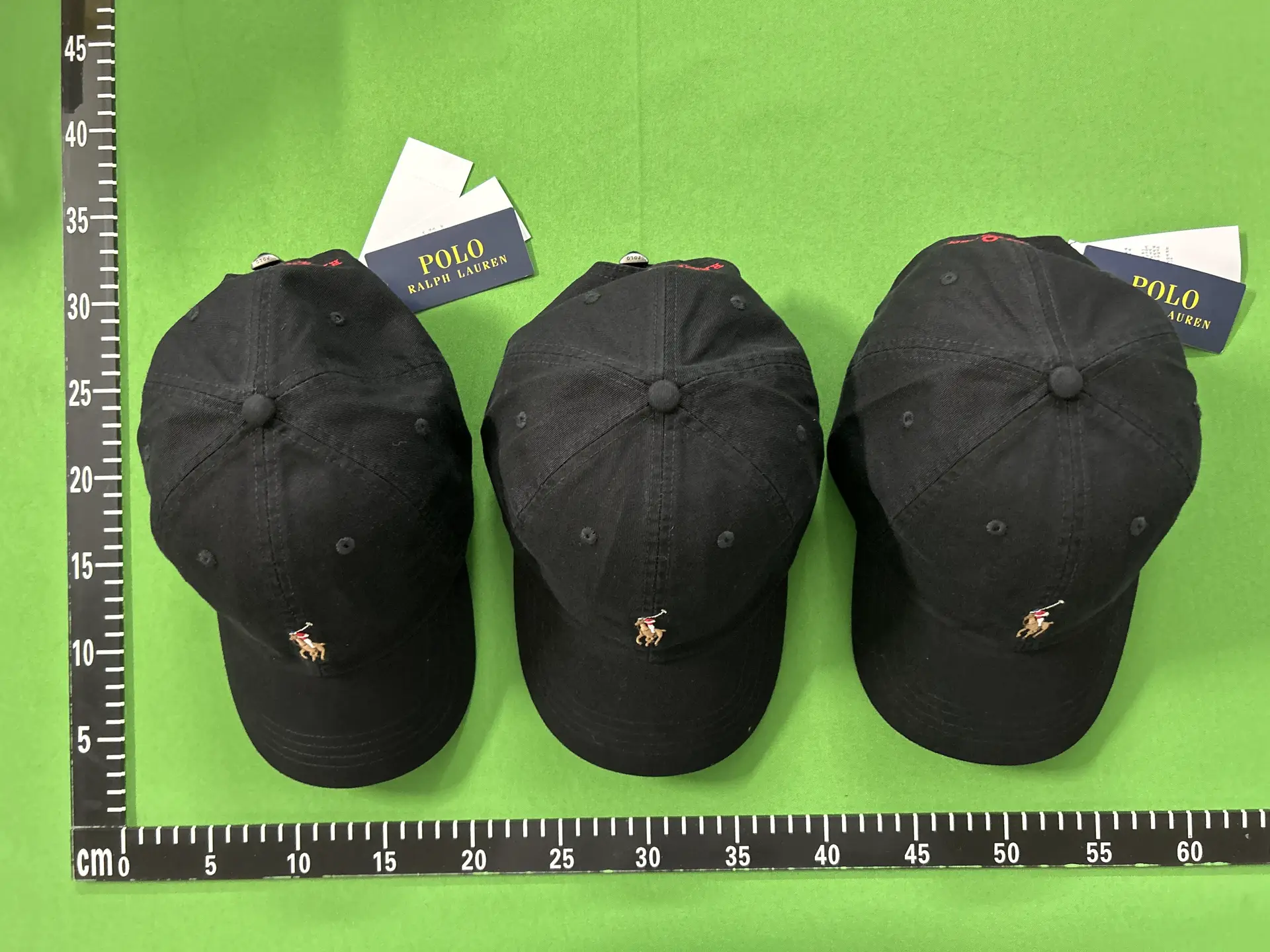 Polo Ralph Lauren Black Pony Logo Baseball Cap