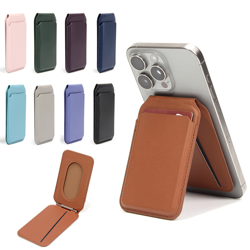 Suitable for Iphone16 Magnetic Card Holder, Multi-Functional Mobile Phone Holder, Apple 15 14Magsafe Magnetic Card Holder