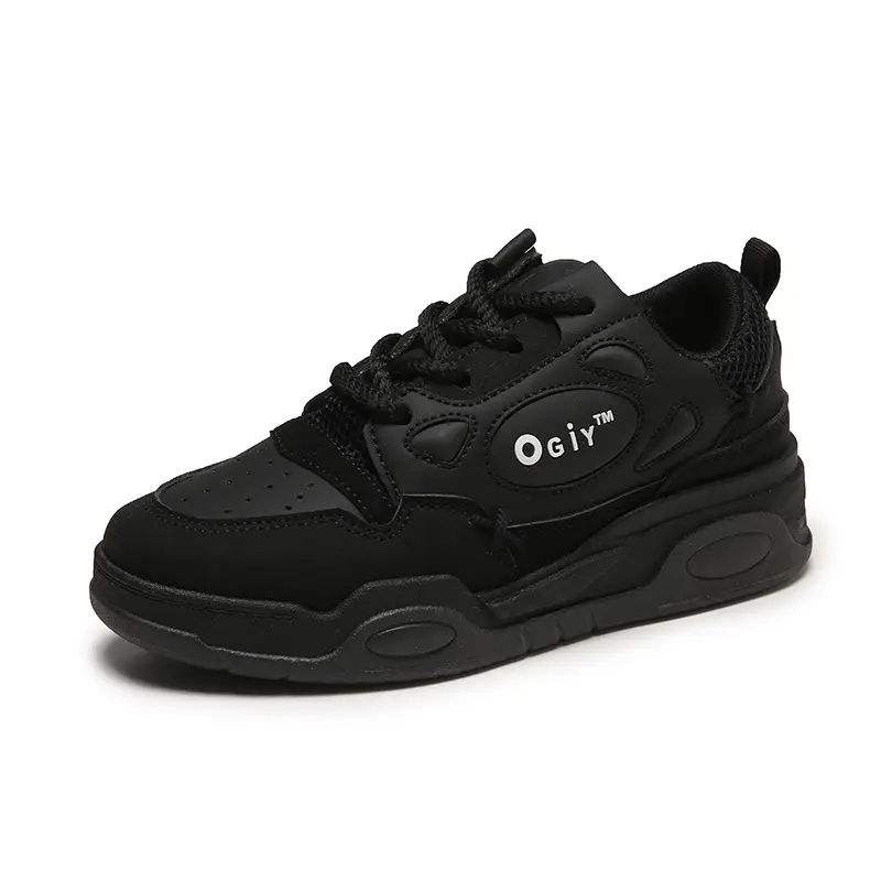 Trendy Men's Shoes 2023 New Couple Shoes Women's Autumn Soft-soled Bread Shoes All-match Casual Thick-soled Sports Board Shoes