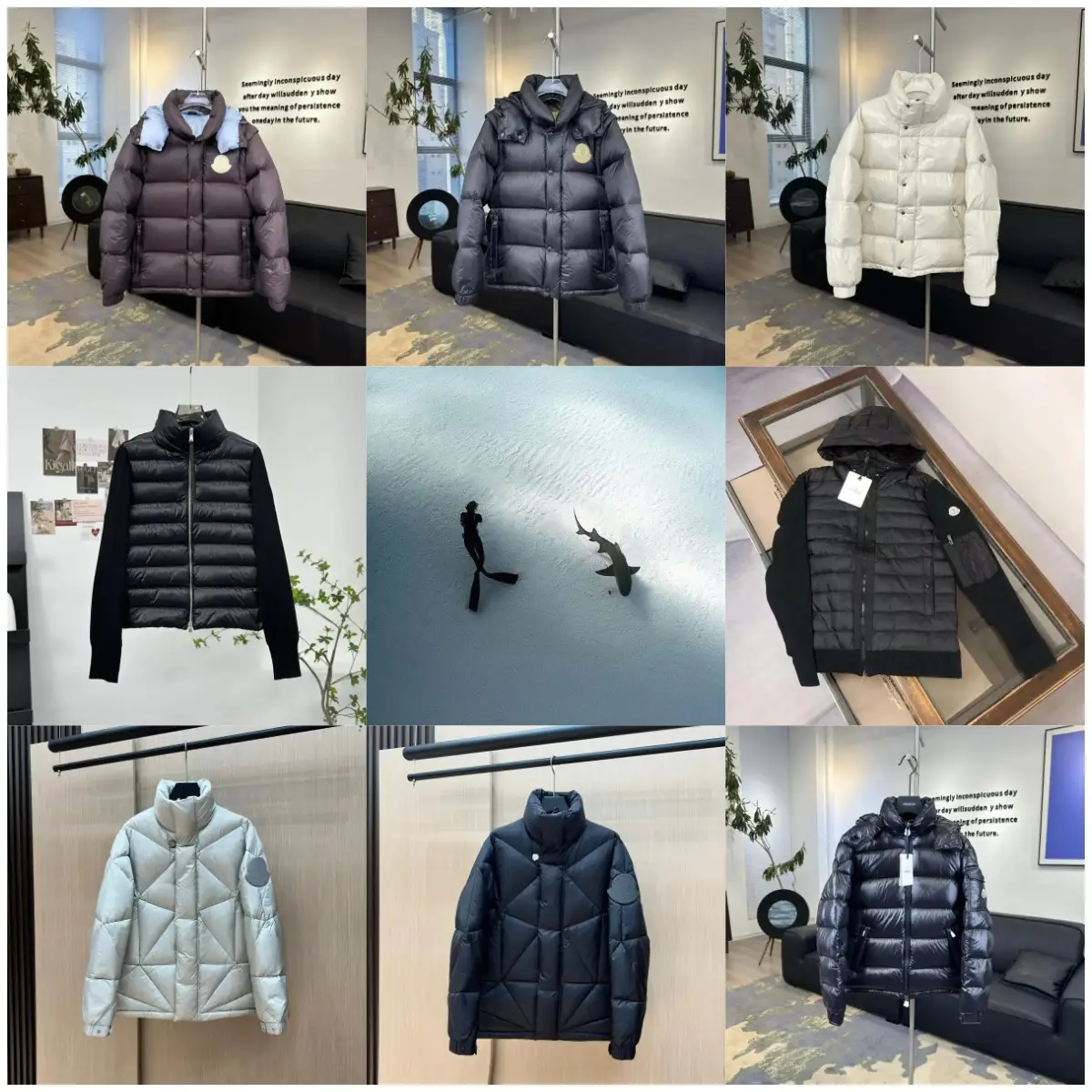 【99】2025ss m family high quality down jacket 90% goose down