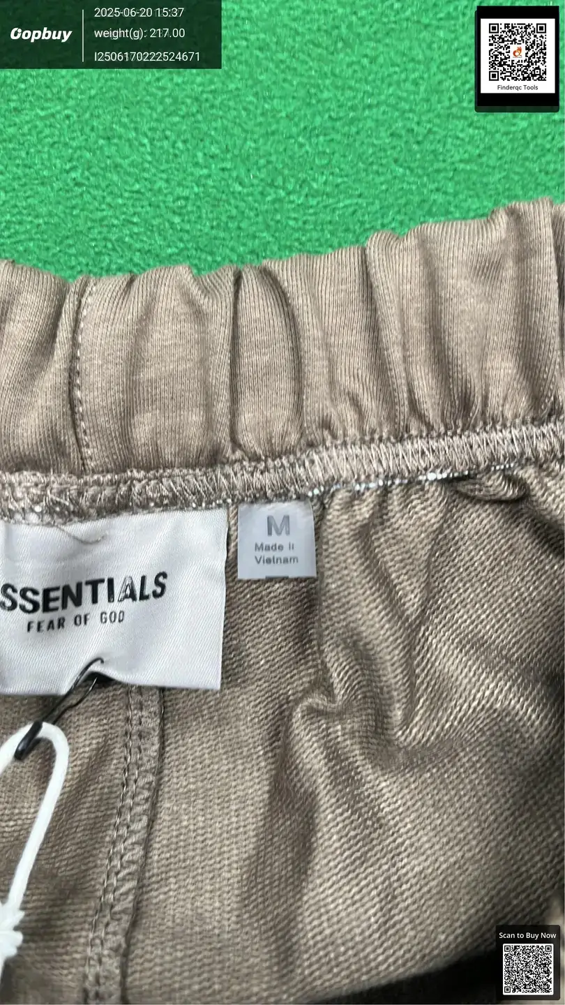New FOG Line ESSENTIALS Reflective Shorts Men's Summer Pants High Street Loose Men's and Women's Same Style