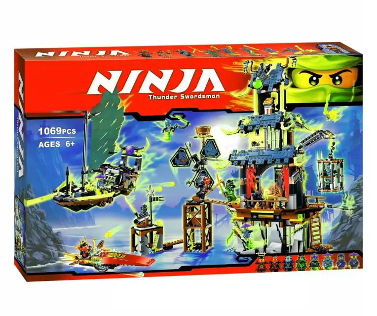 China Building Blocks Ninjago Vs. Ghost City Destiny Reward No. 70732 Boys Assemble Toy 10401