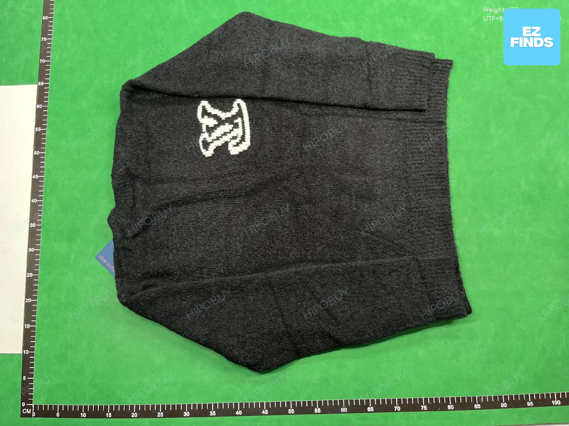 High-Quality Cd Brand Full-Body Printed Jacquard Knit Embroidered Logo Long-Sleeve Crew Neck Sweater for Men and Women from the Source Manufacturer Foto QC da 1688 su Qualit.ly QC
