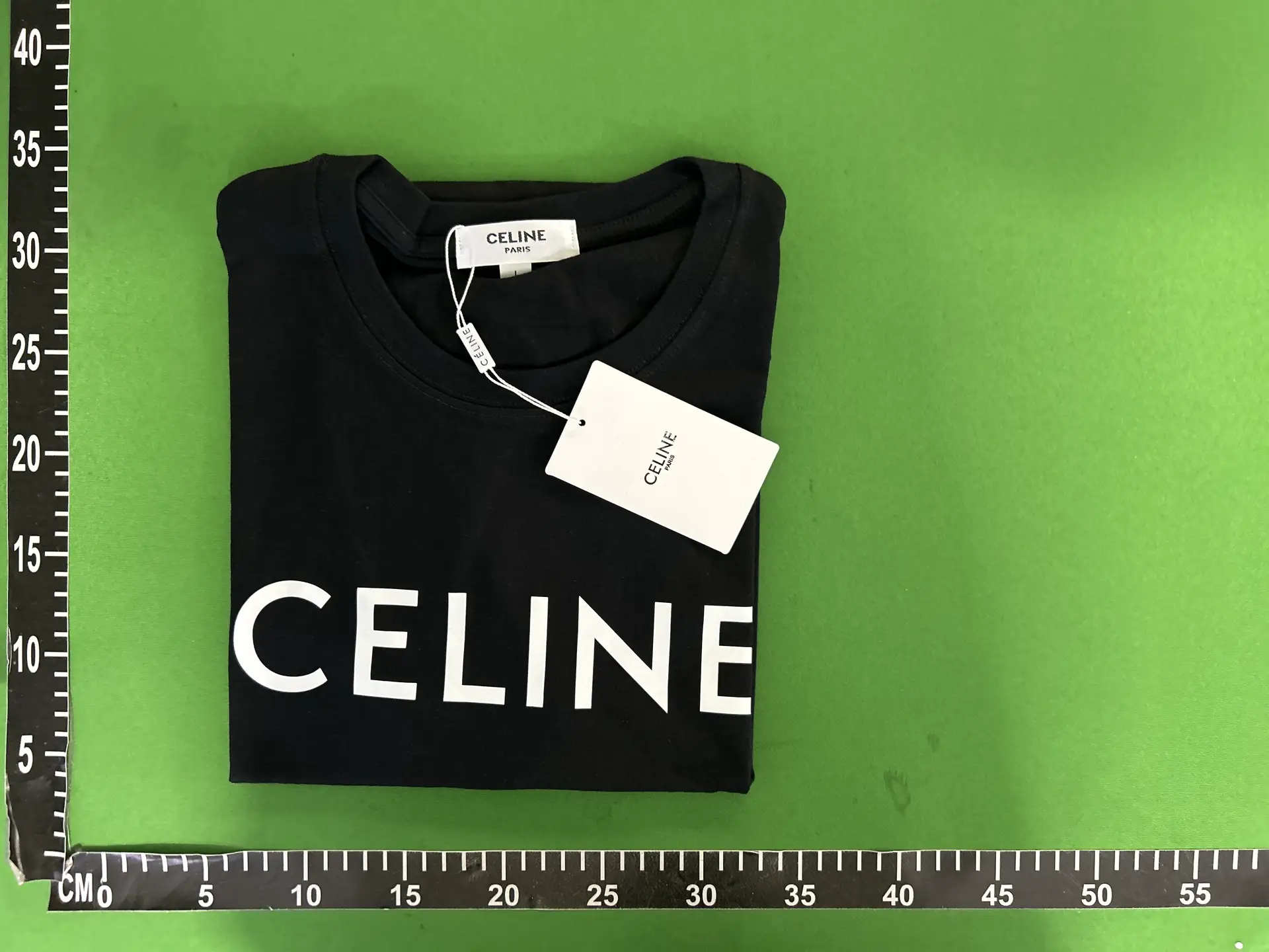 CELINE Paris Black T-Shirt