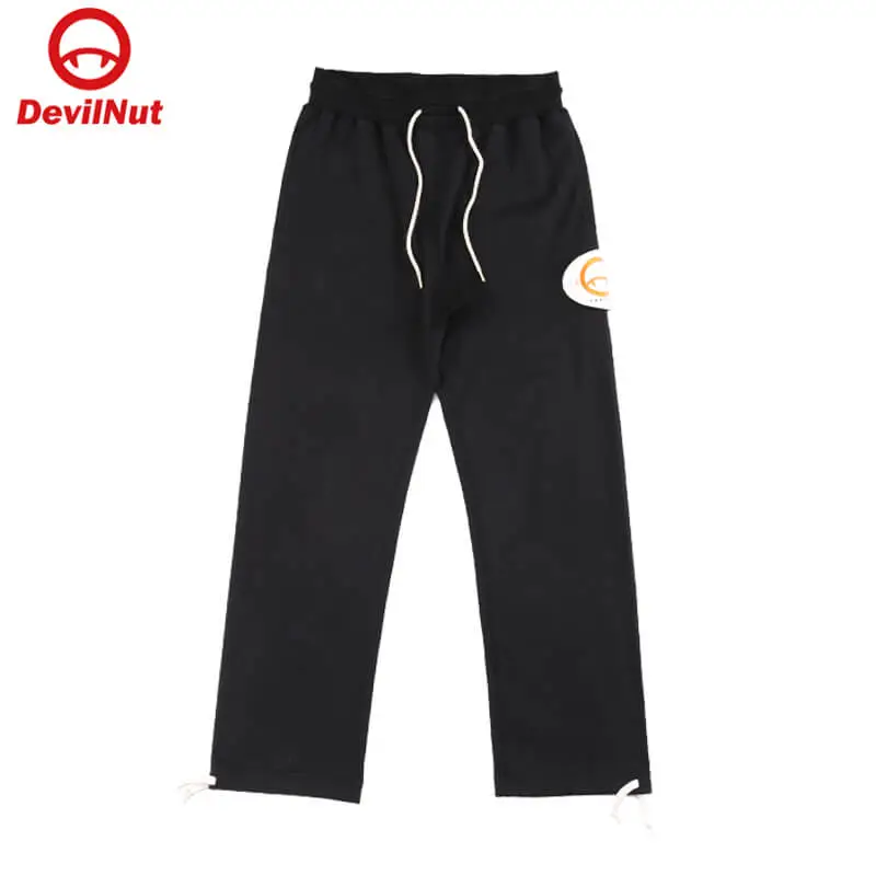 Devil Nut Trendy Devil Unisex Retro Shrink Elastic Casual pants Dn Sports Set