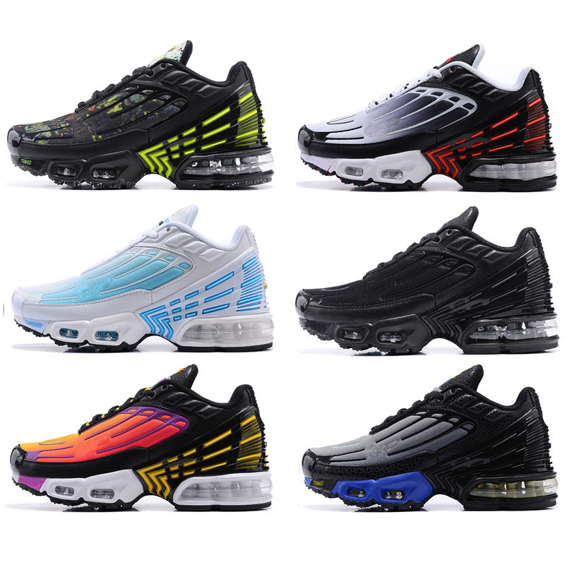 2023 Kids sneaker KIDS TN 3 Air Cushion Shoes Boys Girls Running Shoes 28-35