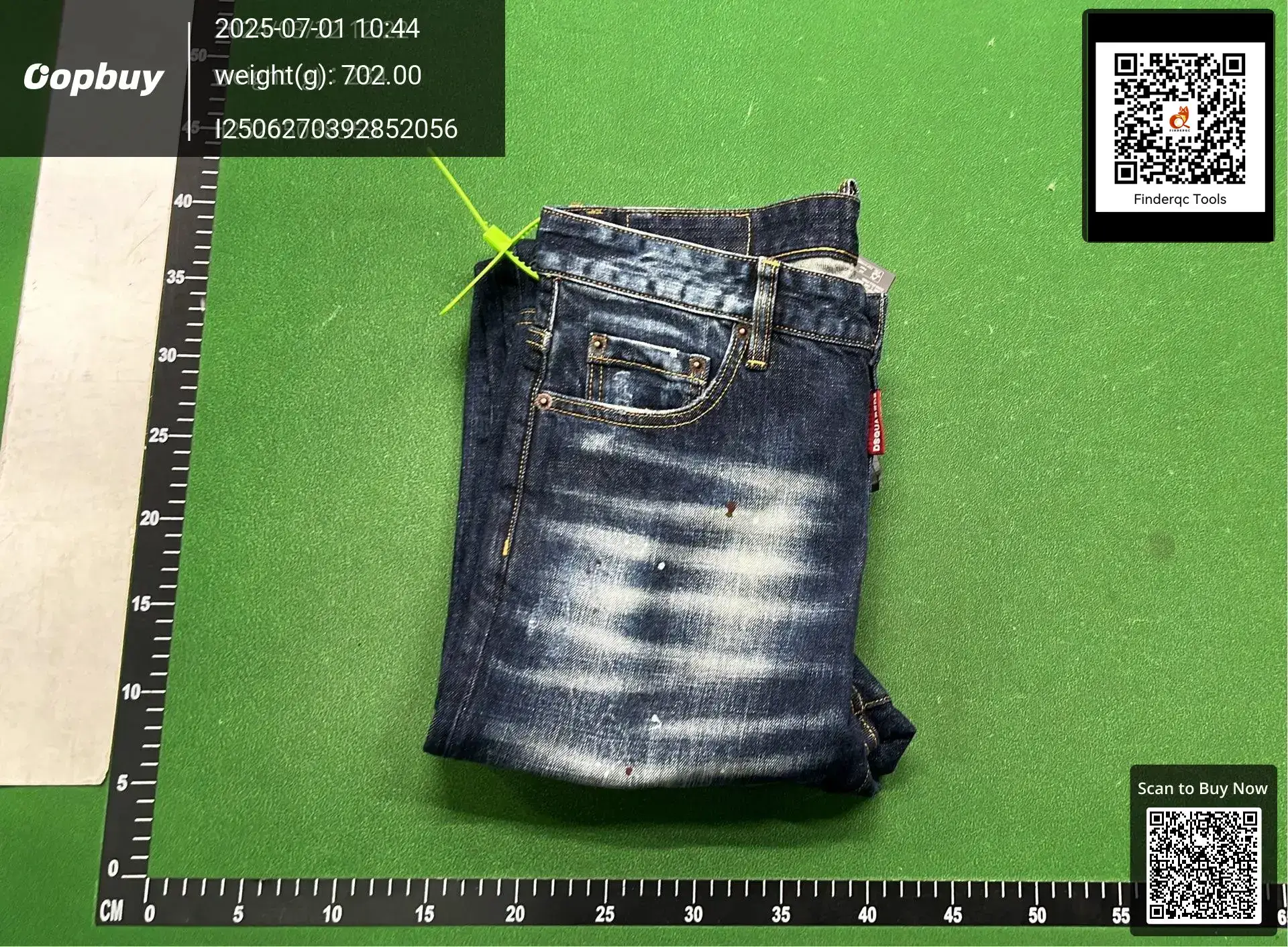 25 All Year Round New Denim Men's D2 Stretch Skinny Jeans silm pants Dsq2 Youth Spray Paint Splatter Ink Cat Whiskers White Trend