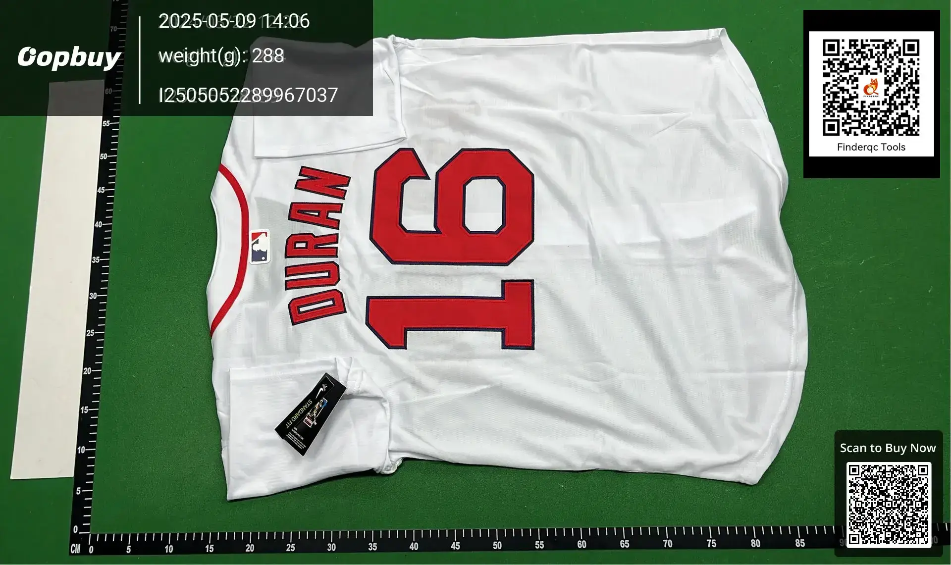 Boston Red Sox Duran 19 Jersey