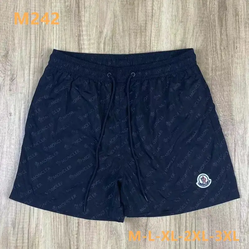 夏季男式休闲烧花工艺系绳短裤时尚