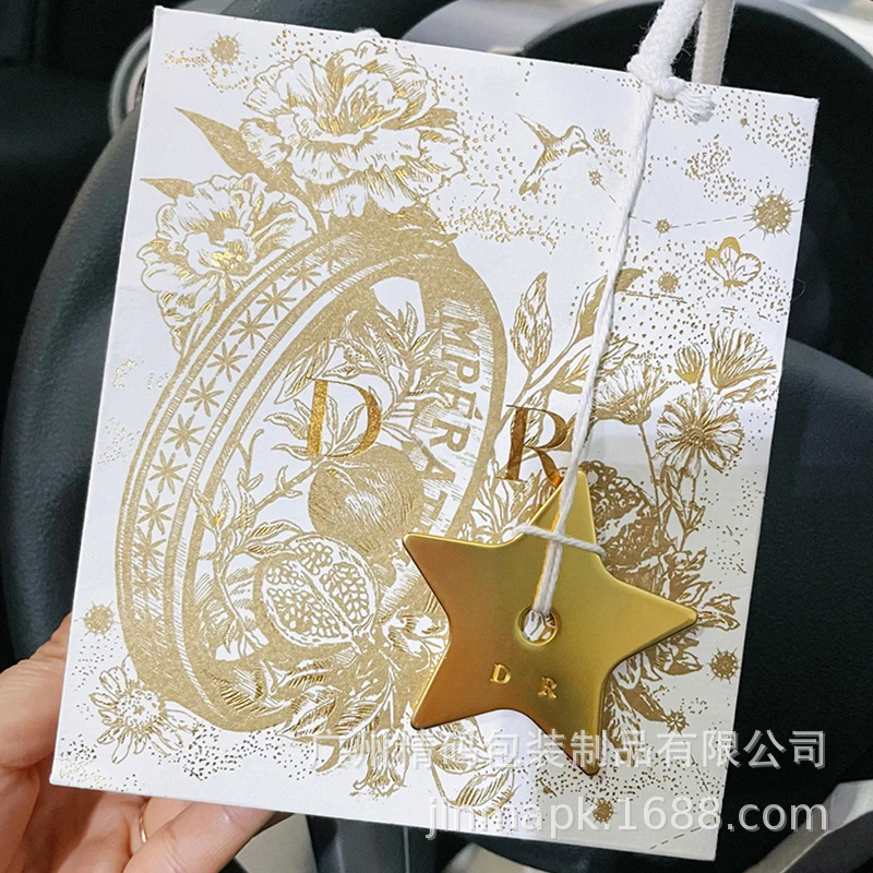 High-End Luxury Brand D's Exclusive Store: Handbags, Bags, Shoes, Lipstick, Paper Bag Packaging, Can Add Logo Printing Foto QC de 1688 na Qualit.ly