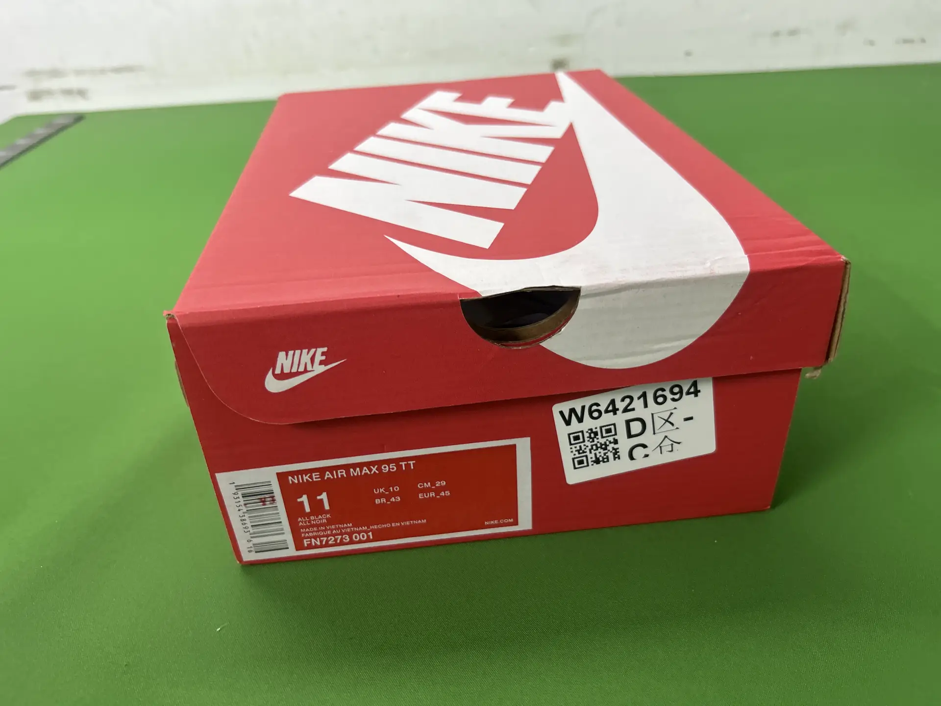 Nike Air Max 95 TT All Black Noir