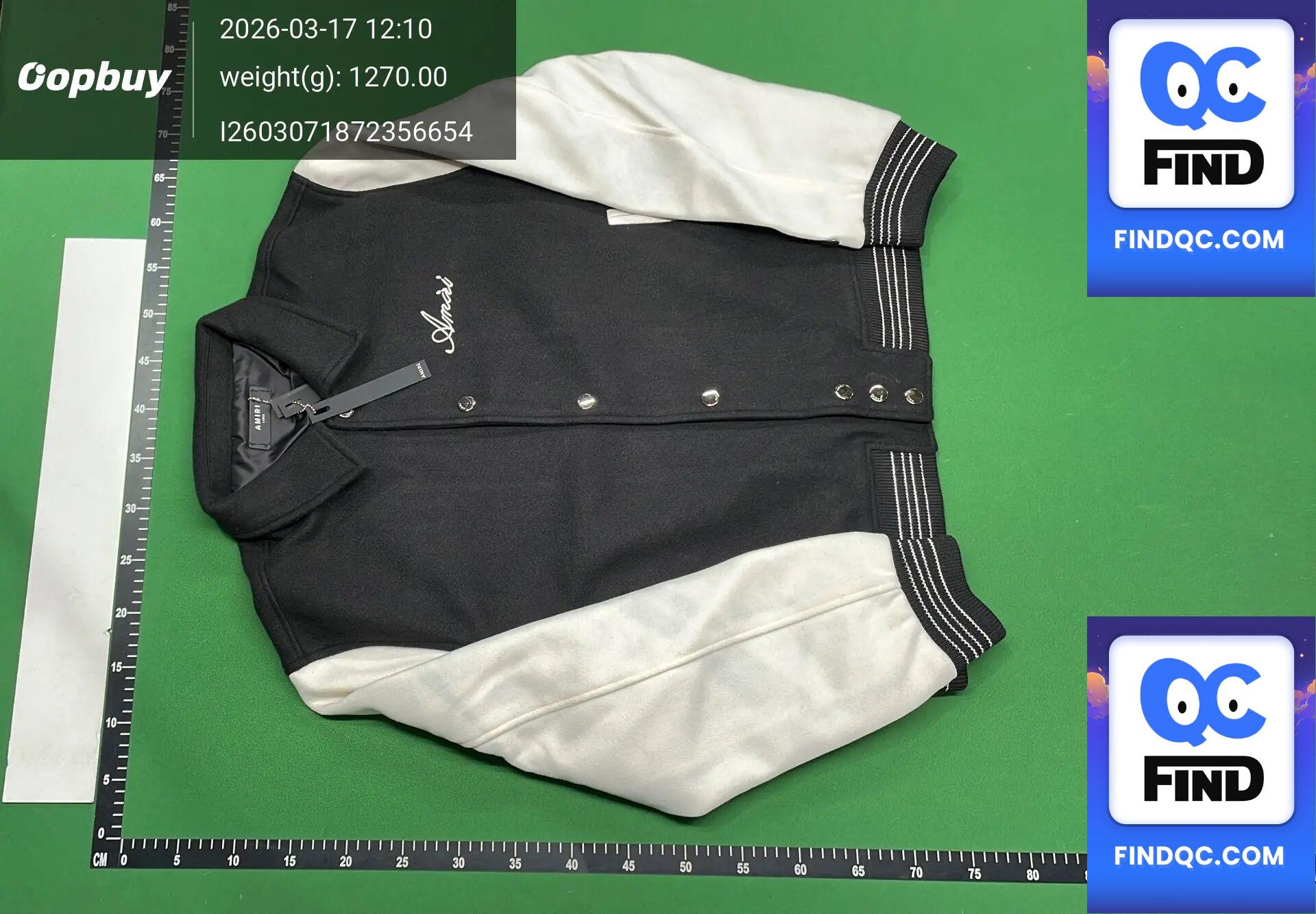 AMIRI Varsity Jacket — QC-foto 2