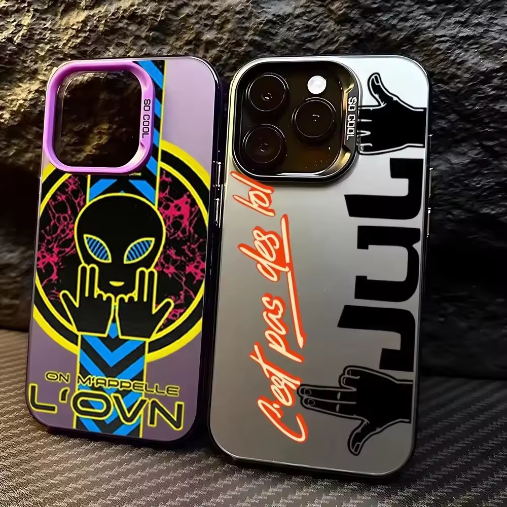 Rapper Iphone17Pro Mobile Phone Case 16E/15/13 Laser Case 14 Apple 12 Anti-Fall 11Xsm