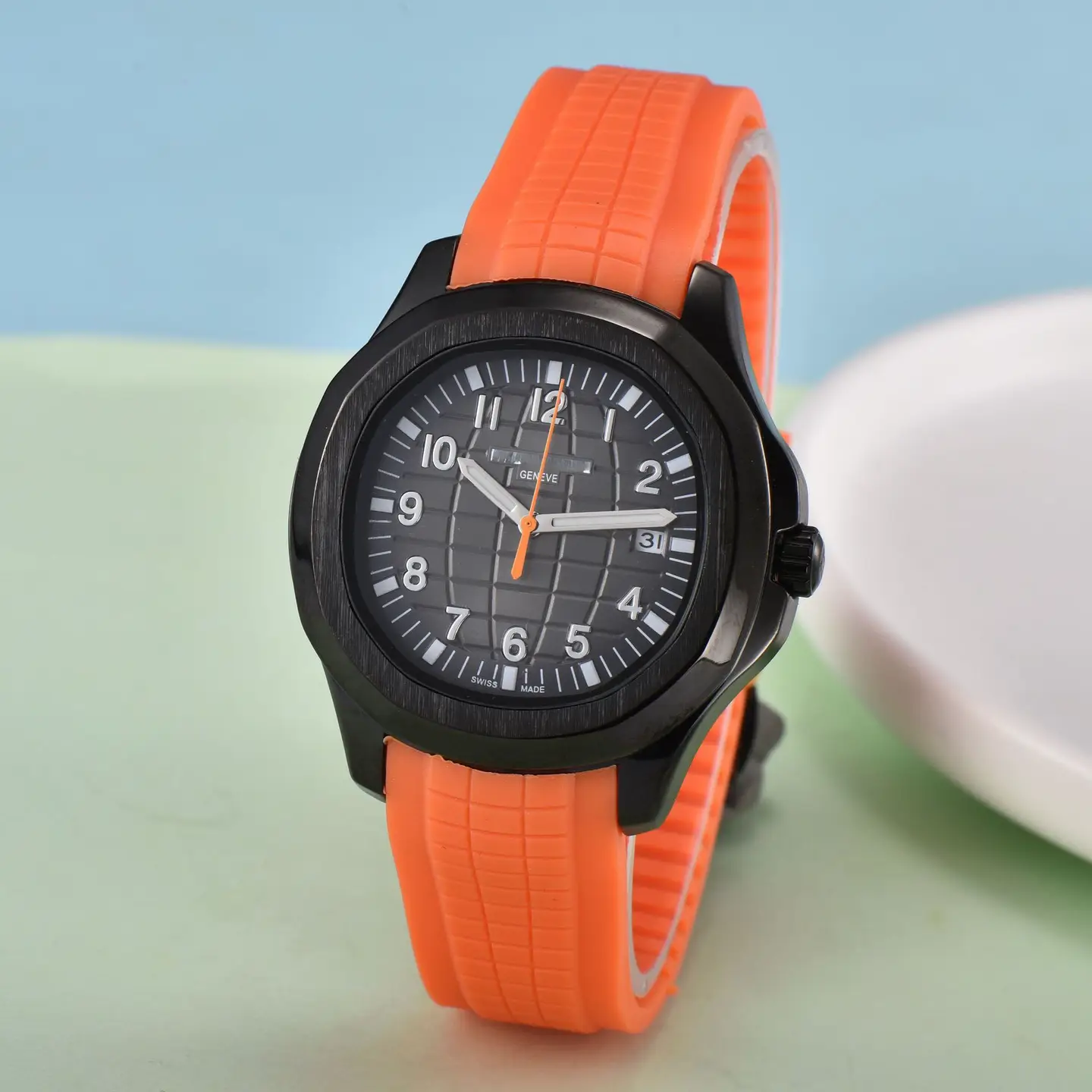 Baida Grenade Watch Fully Automatic Men's Mechanical Watch Philippe Grenade Ppf Business Watch Micro-Business Casual Delivery