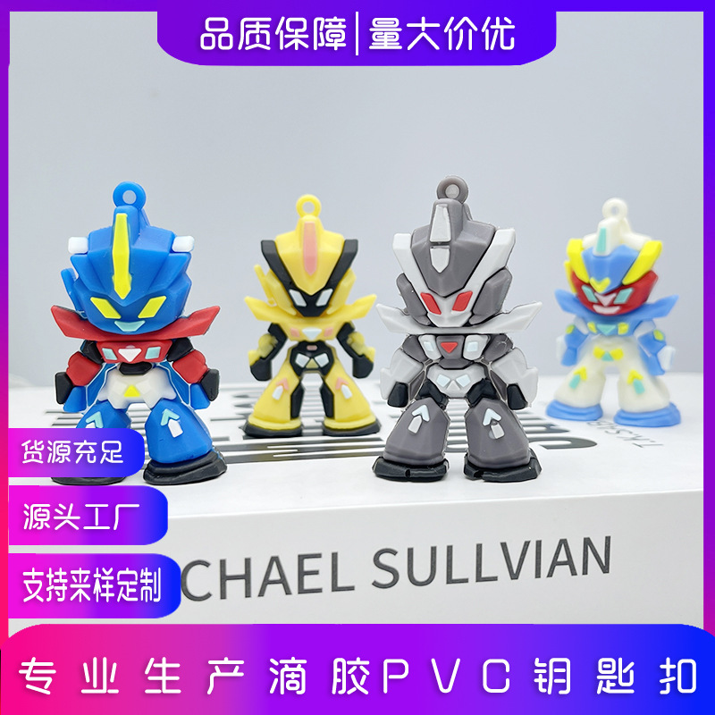 Cartoon Transformers Optimus Prime Car Keychain Pendant Doll Anime Robot Bag Pendant Gashapon Accessories