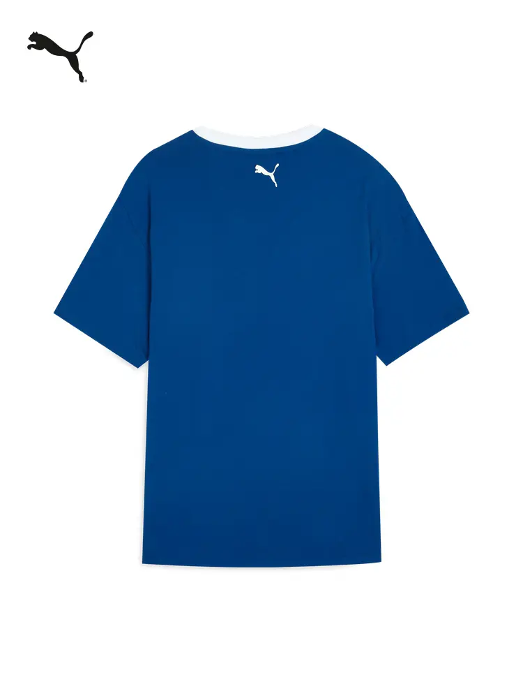 pure cotton Loose Easiest for match Casual Short Sleeve T-Shirt Men's and Women's Puma New arrival Round Neck Sports Tops 631722