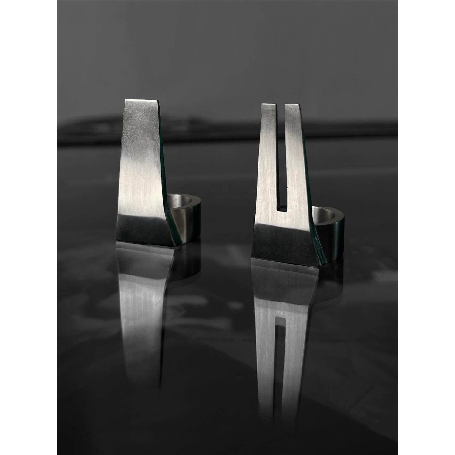 Dark Style Ro Punk Brushed Ring, Cool Style, High-End Texture, Silver Brushed Ring Foto QC de TAOBAO na Qualit.ly