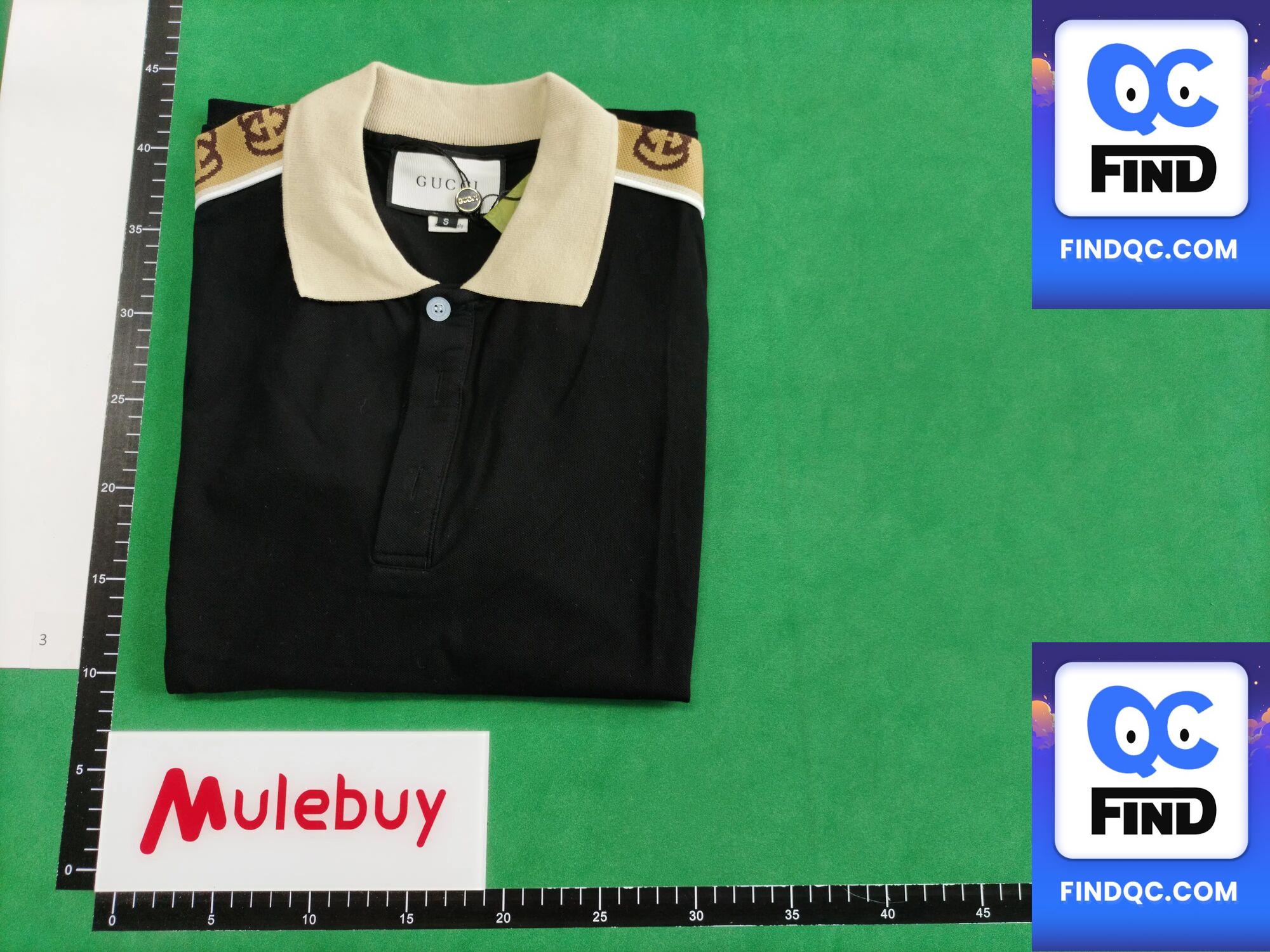 Gucci Polo Shirt Black QC