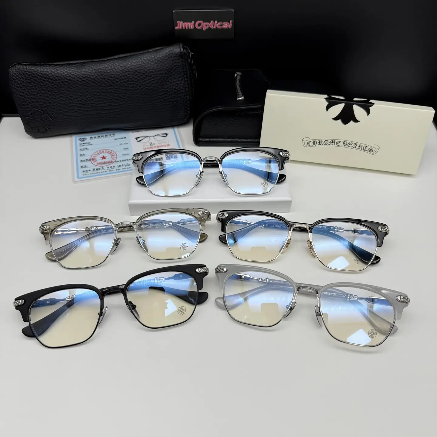 Chrome Hearts Vertical Smile II Eyeglasses