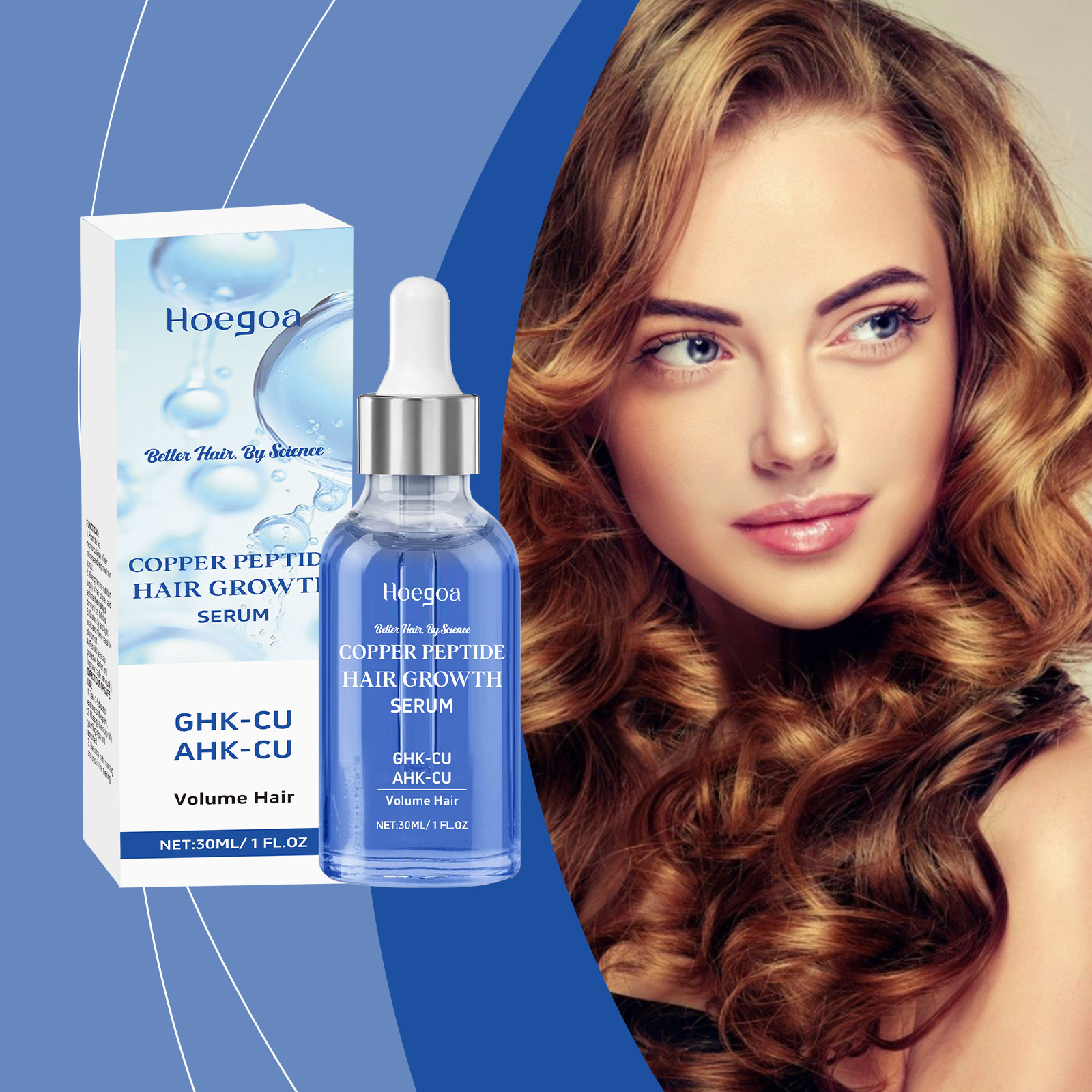 Hoegoa Hair Care Essence, No-Rinse Hair and Scalp Nourishing Solution