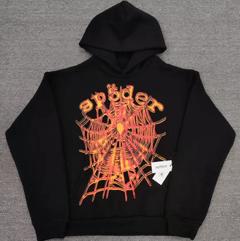 Sp5Der Hoodie Spider Cross-Border Spider Hoodie Sweatshirt Foreign Trade American Fashion Men's