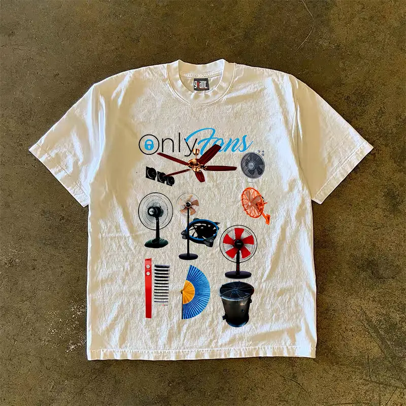 90S90S90S Heavy-Duty, Non-See-Through, Cool Summer Retro Lazy Style T-Shirt, Short-Sleeved, Plus-Size, Loose-Fitting Base Shirt