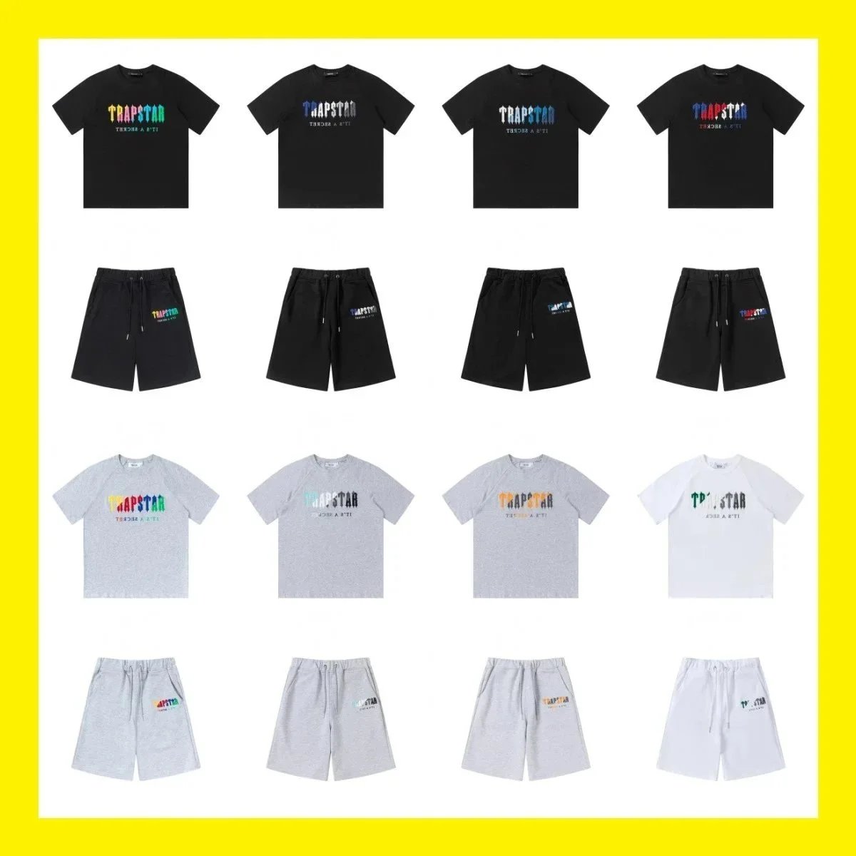 TRAPSTAR T-shirt and Shorts Set