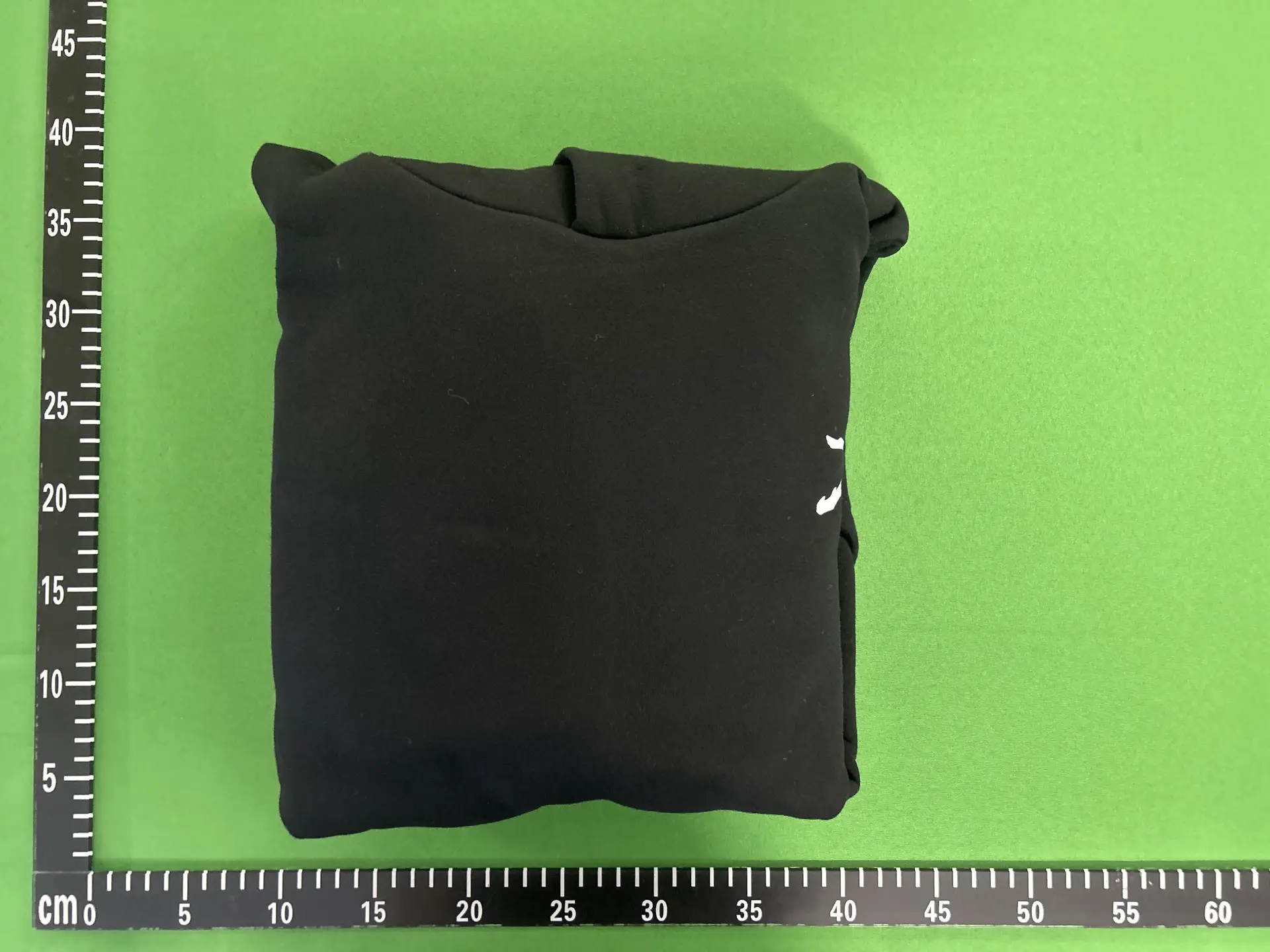 AM Black White Logo Hoodie