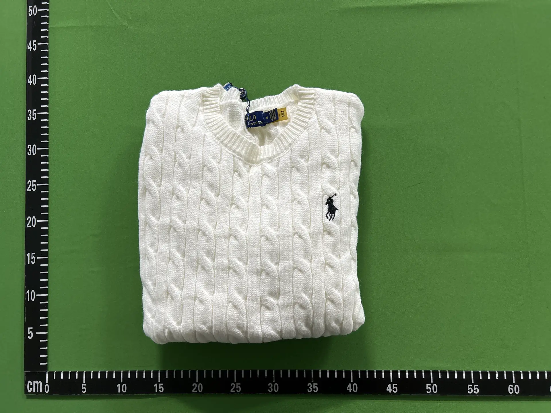 Polo Ralph Lauren Cable Knit Sweater White