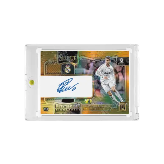 [Refraction with Brick] 2024 Se Style Star Card Stadium Signature Real Madrid Cristiano Ronaldo 7/10 Edition Printed Signature