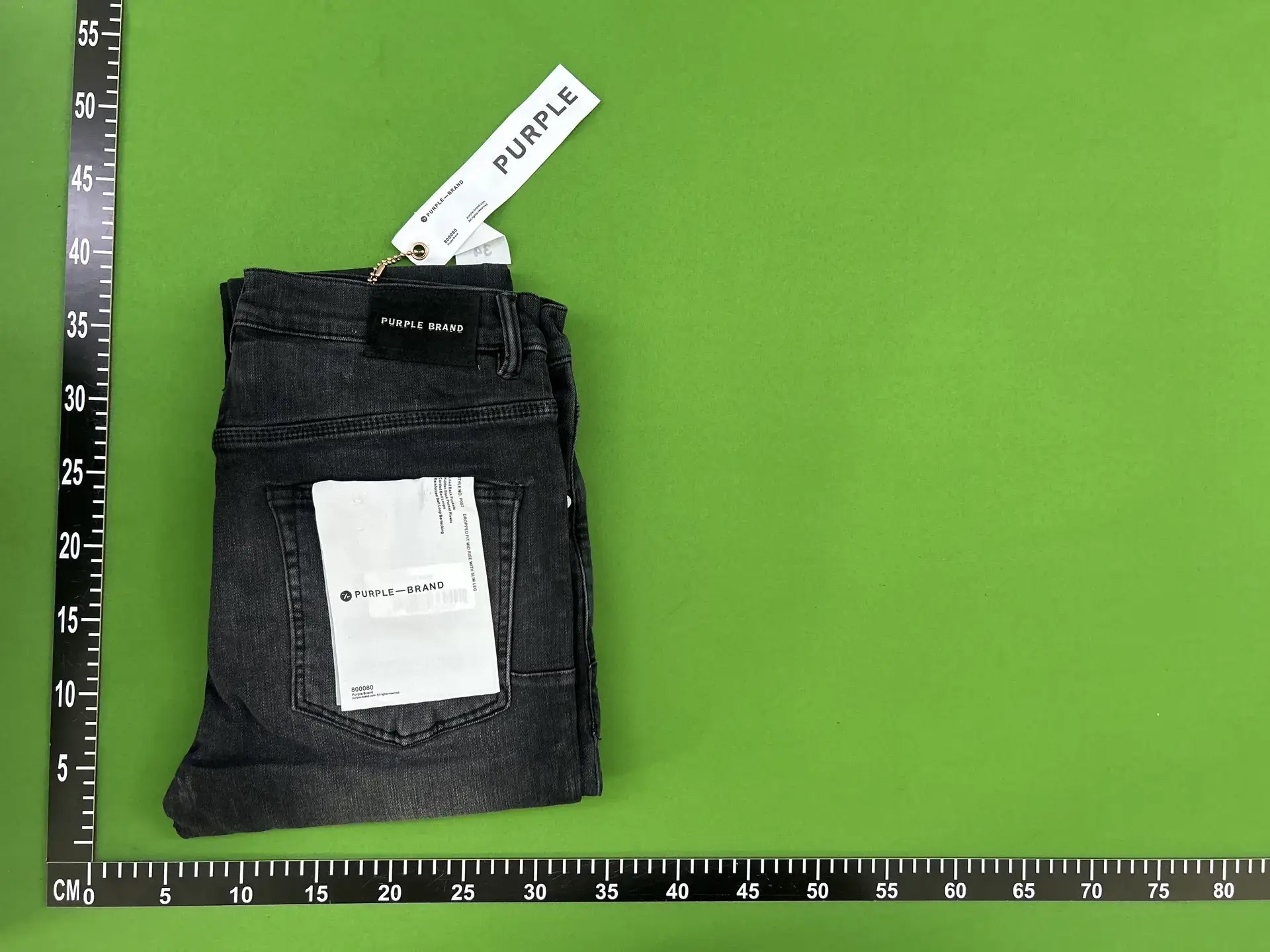 Purple Brand Dropped Rise with Slim Leg Jeans
