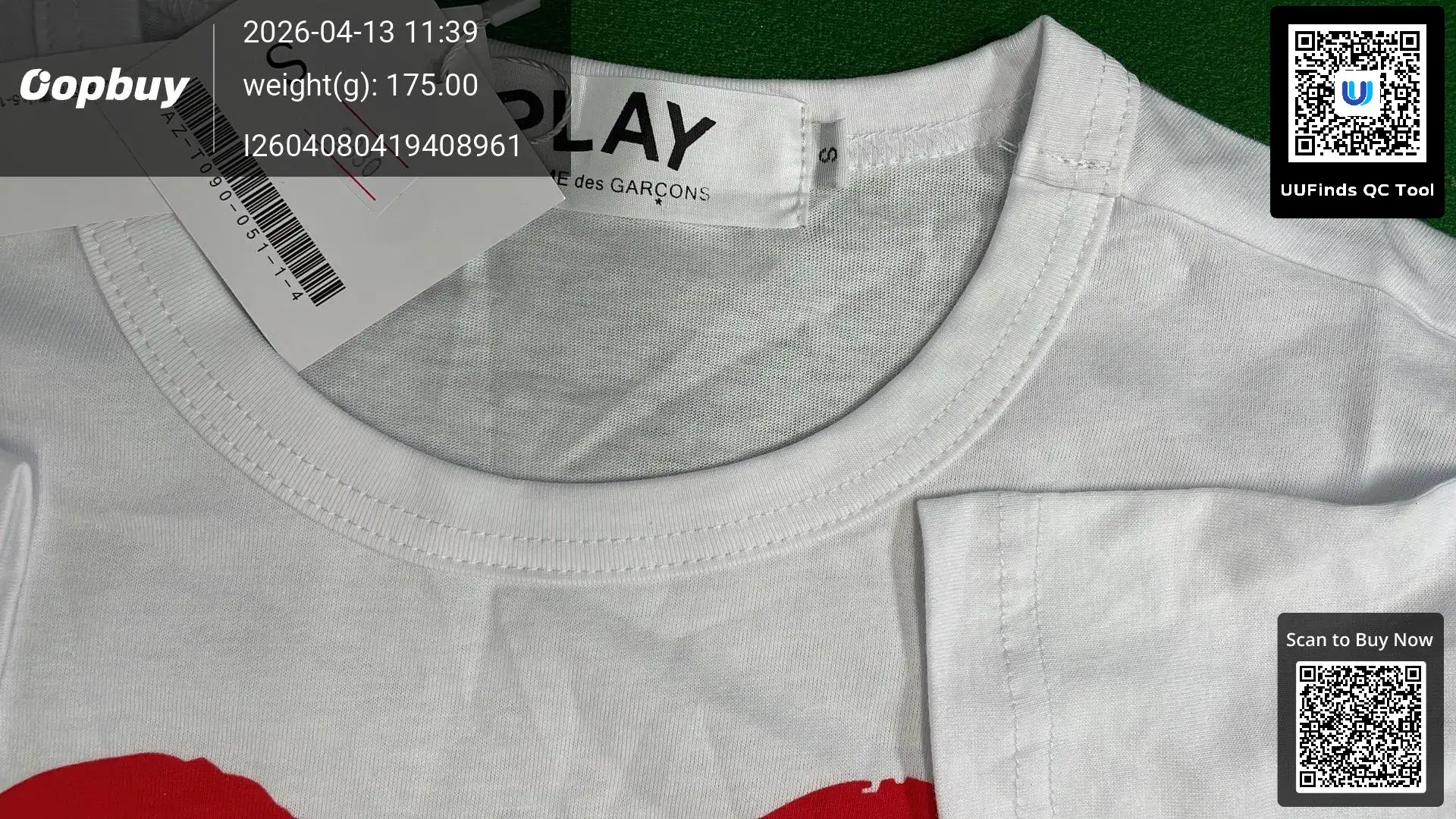 CDG Play T-shirt