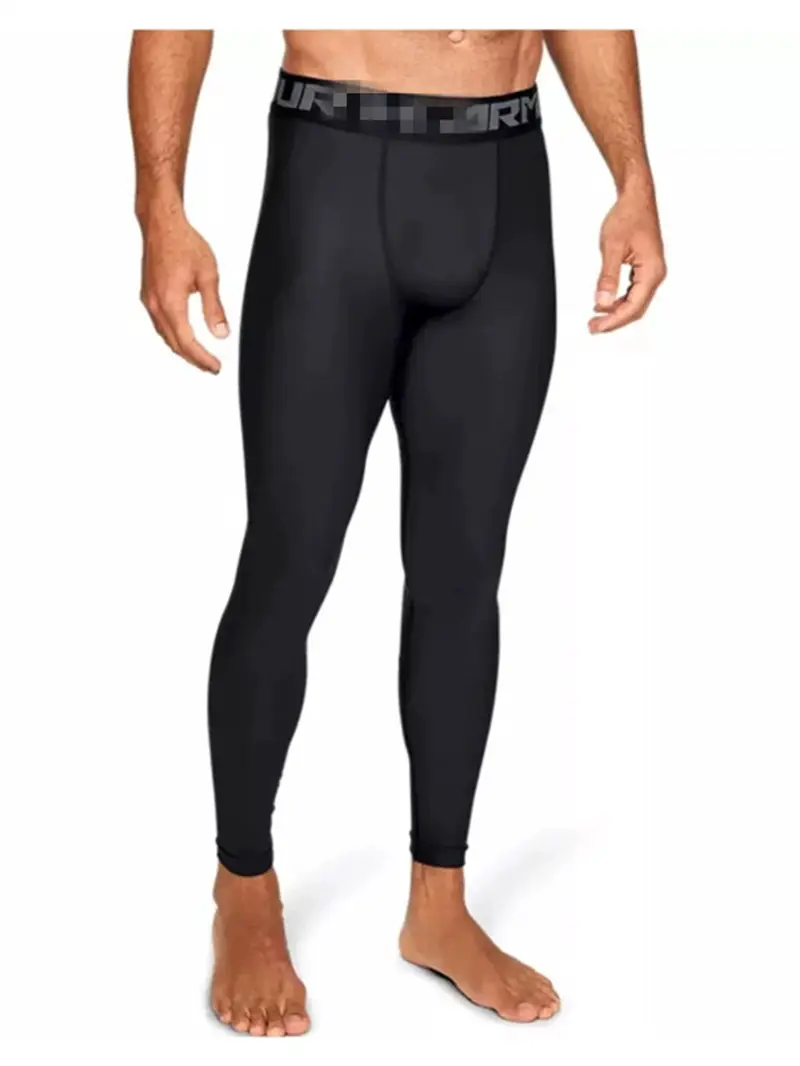 Anai High Elastic Sports Tights Running Leggings Fitness Training Breathable Pants Men's Gym Ankle-length Pants