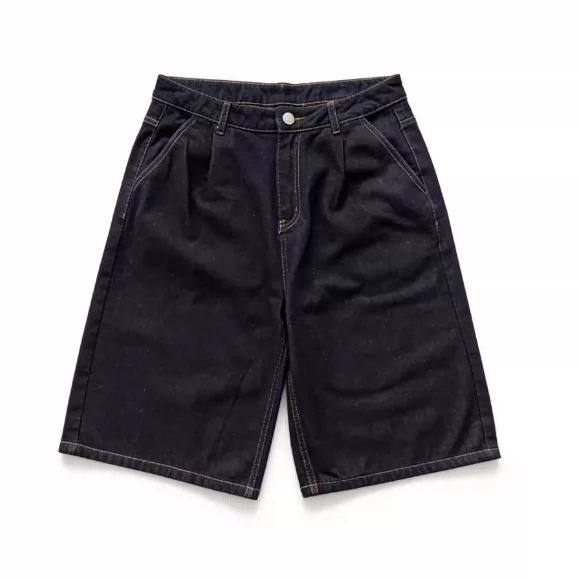 Black Denim Shorts 77063092