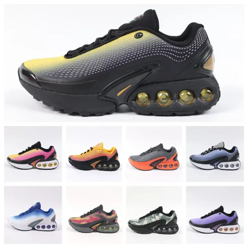 Putian Max Dn Large Size Men's Shoes with Half Size Air Cushion Shoes Women's Travel Casual Fashion Couple Shoes Export Factory