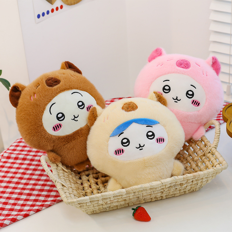 Transformed Kapibala Doll Jiyikawa Xiaoba Usachi Stuffed Toy Pillow Children's Birthday Gift