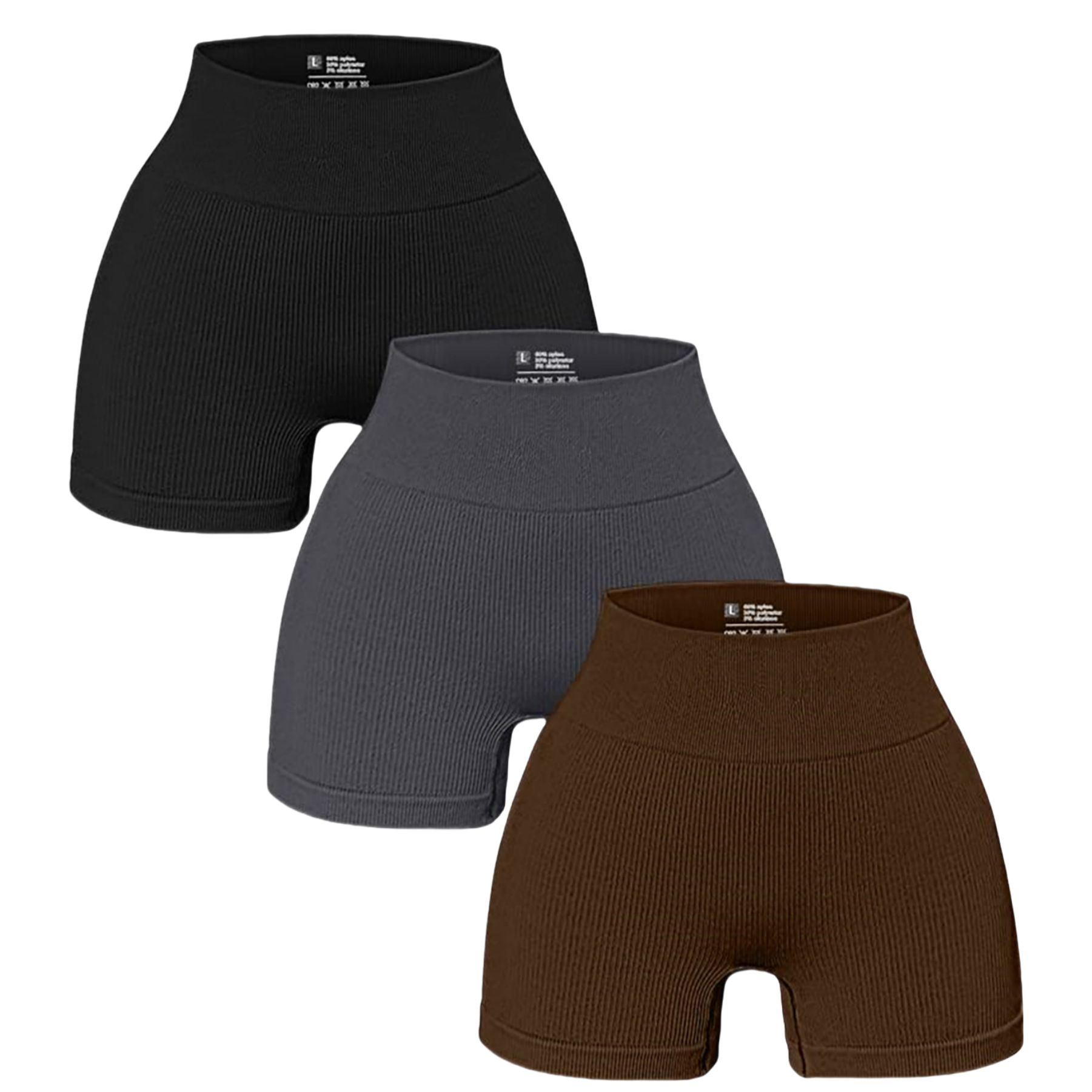 European and American Yoga Pants Women's High Waist Hip-lifting Quick-drying Outer Wearing Tight Pants Solid Color Sports Fitness Pants Threaded Shorts