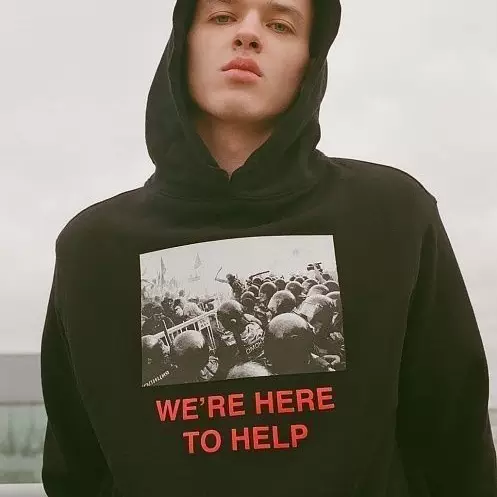 Use Your Hands to Touch Your Heart, Passion Creates, Street-Style Hip-Hop Oversized Hoodie, Loose Vintage Foto QC de TAOBAO na Qualit.ly